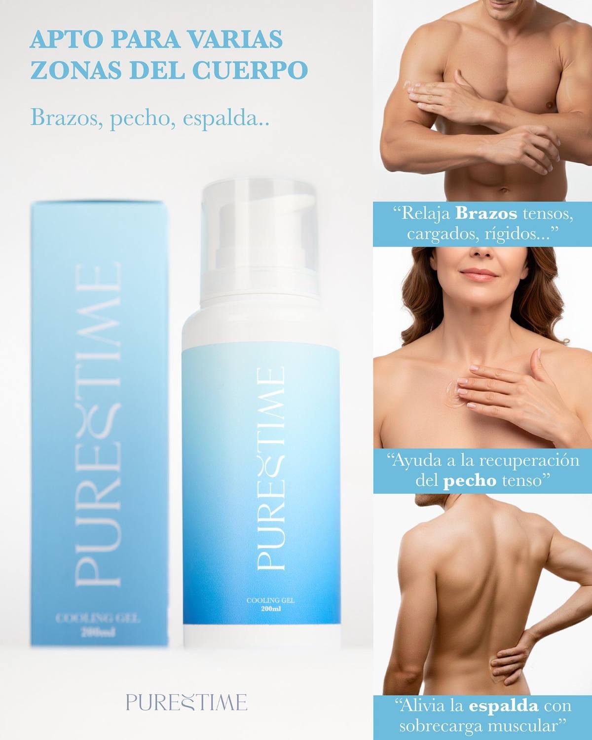 Gel Frío piernas cansadas
